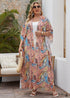 Vestido estilo kimono bohemio Zeus de talla grande para mujer